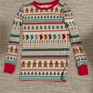 Little Sleepies Holiday Long Sleeve Shirt with Red and Green